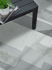 Asiatic Rugs Black Indoor/Outdoor Monty Geometric Rug - Image 1 of 4