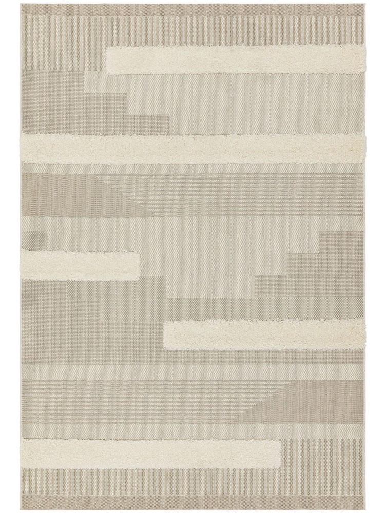 Asiatic Rugs Natural Indoor/Outdoor Monty Geometric Rug - Image 1 of 5