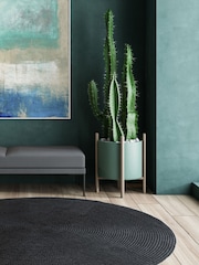 Asiatic Rugs Charcoal Grey Indoor/Outdoor Nico Rug - Image 1 of 4