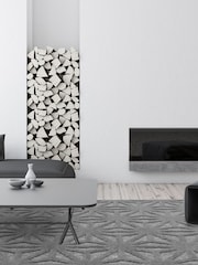 Asiatic Rugs Silver Indoor/Outdoor Salta Star Runner - Image 1 of 4