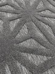 Asiatic Rugs Silver Indoor/Outdoor Salta Star Runner - Image 3 of 4