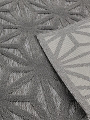 Asiatic Rugs Silver Indoor/Outdoor Salta Star Runner - Image 4 of 4