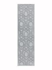 Asiatic Rugs Silver Indoor/Outdoor Salta Geometric Runner - Image 2 of 4
