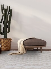 Asiatic Rugs White Indoor/Outdoor Salta Links Runner - Image 1 of 5