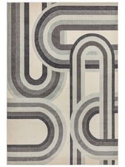 Asiatic Rugs Grey Nova Retro Rug - Image 2 of 4
