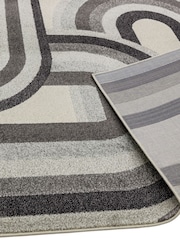 Asiatic Rugs Grey Nova Retro Rug - Image 3 of 4