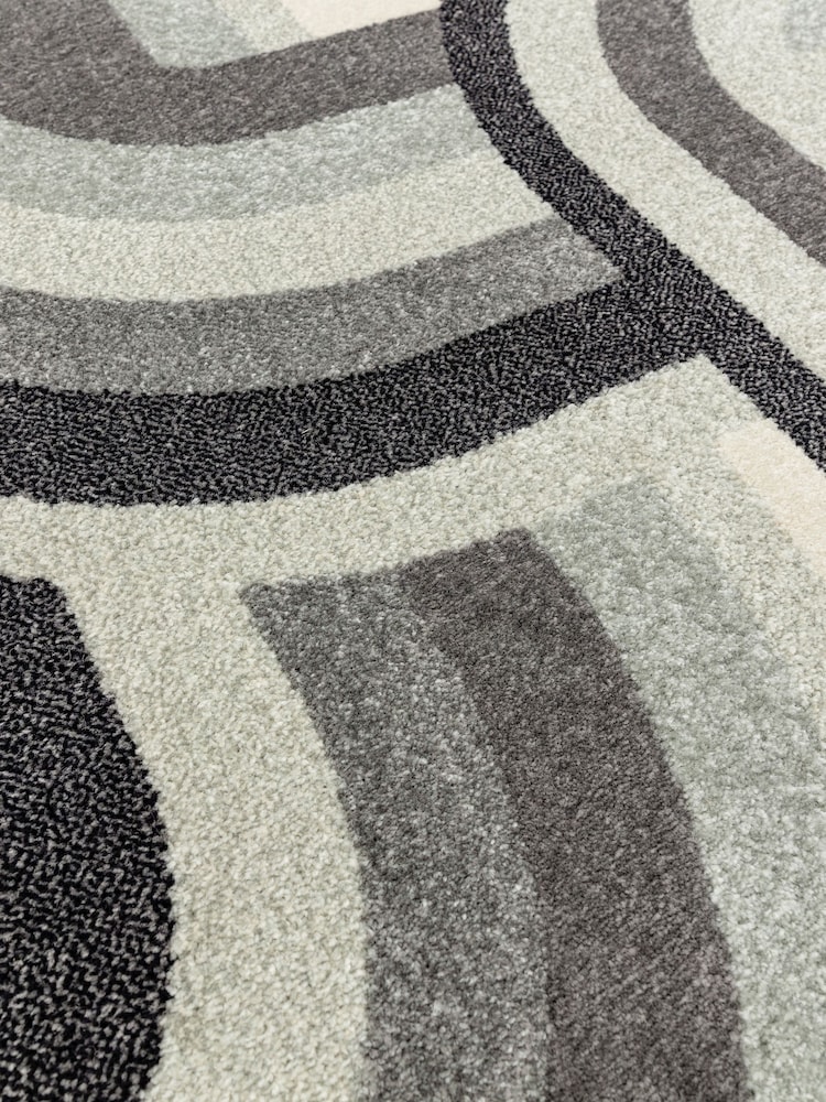 Asiatic Rugs Grey Nova Retro Rug - Image 4 of 4