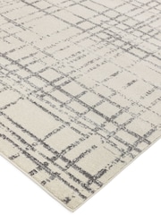 Asiatic Rugs Grey Nova Grid Rug - Image 4 of 5
