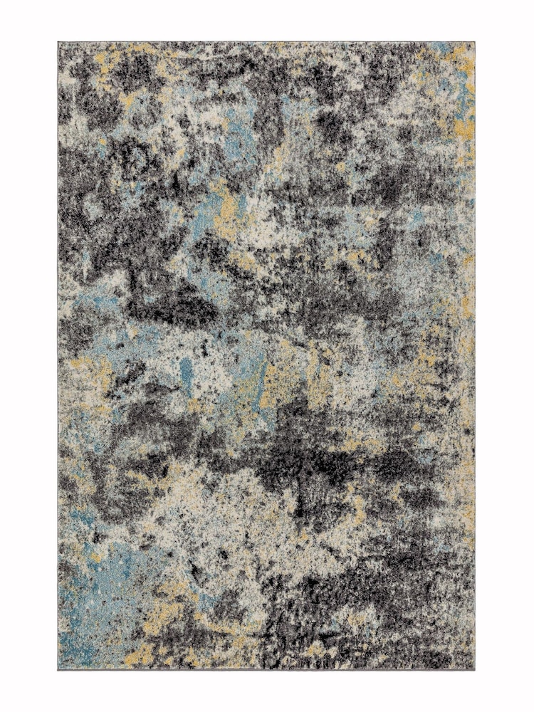 Asiatic Rugs Blue Nova Abstract Rug - Image 2 of 4