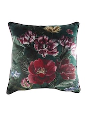 Evans Lichfield Multicolour Eden Bloom Floral Polyester Filled Cushion - Image 1 of 2