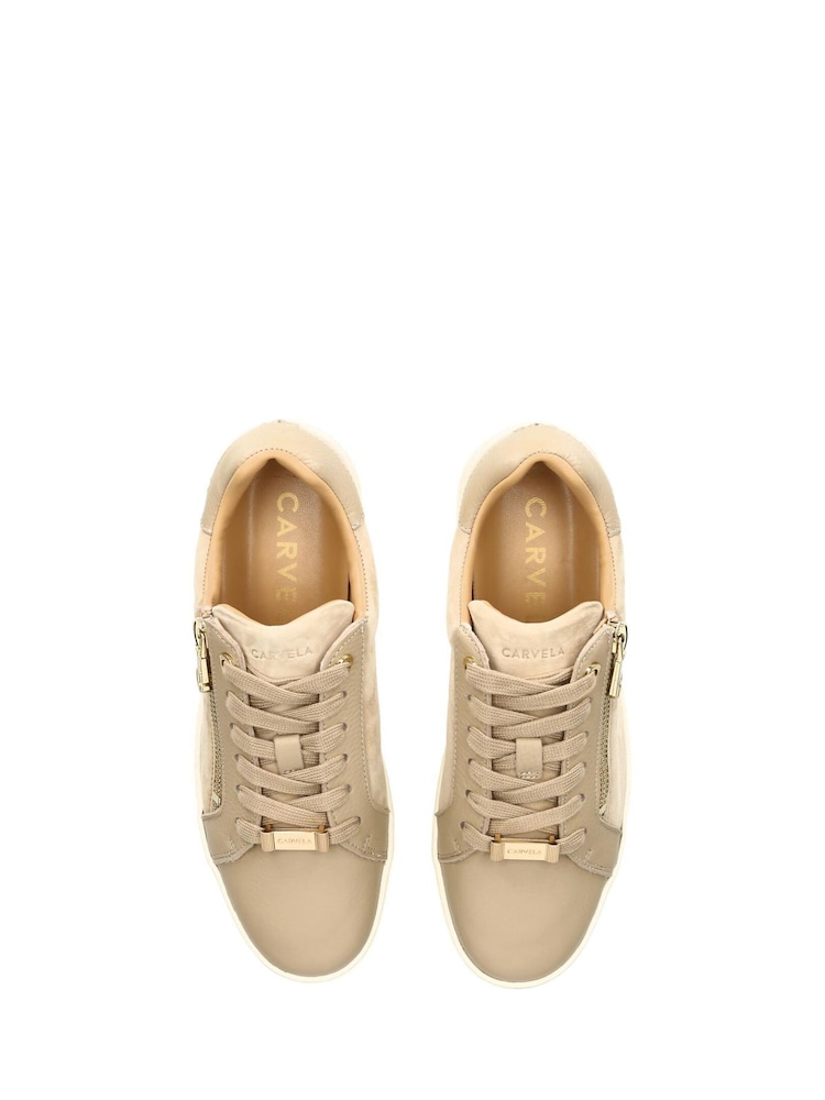 Carvela Connected Zip Trainers - Image 3 of 5