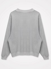 Sonder Studio Eyelet Lounge Grey Sweatshirt - Image 3 of 4