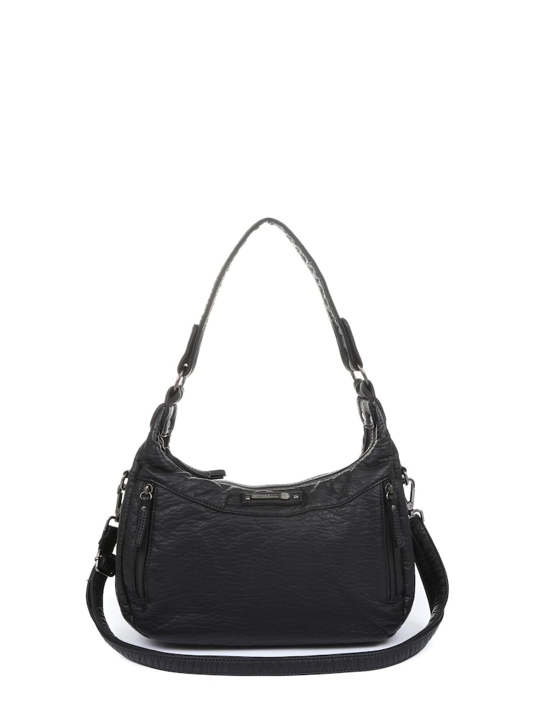 Pavers Black Ladies Cross-Body Bag - Image 2 of 2