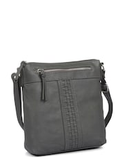 Pavers Grey Ladies Cross-Body Bag - Image 3 of 3