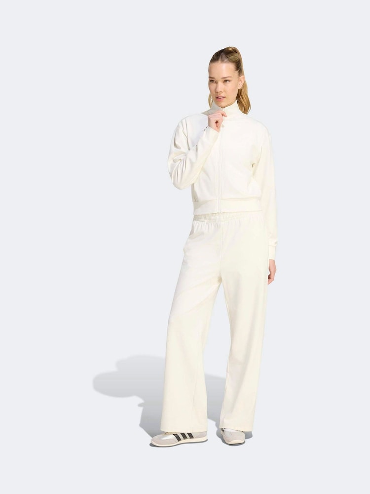 adidas White Lazyday Tracksuit - Image 1 of 6 adidas White Lazyday Tracksuit - Image 1 of 6