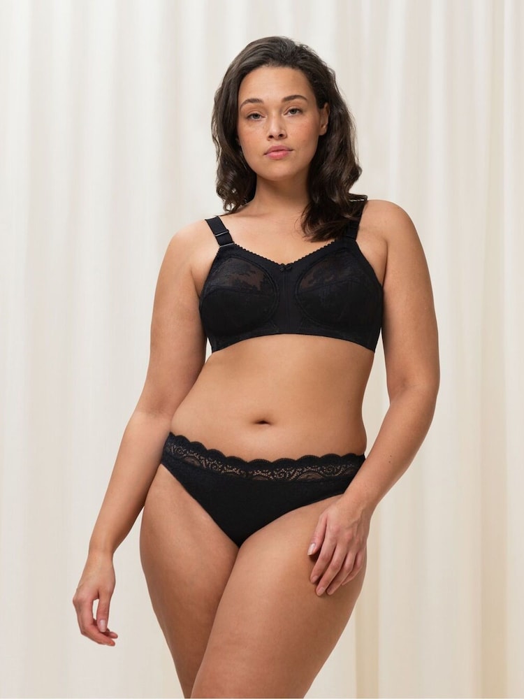 أسود - حمالة صدر بدون سلك موديل Doreen من Triumph - Image 3 of 9