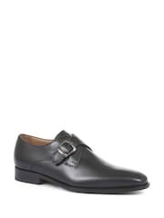 Jones Bootmaker Justin Men's Leather Single Strap Monk Shoes - Image 3 of 6
