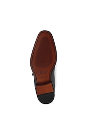 Jones Bootmaker Justin Men's Leather Single Strap Monk Shoes - Image 5 of 6