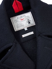 Aubin Blue Raleigh Wool Coat - Image 6 of 7