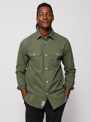 Aubin Normanby Cotton Twill Shirt - Image 1 of 7