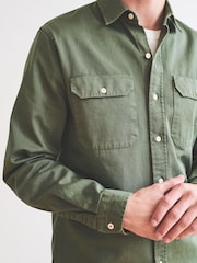 Aubin Normanby Cotton Twill Shirt - Image 20 of 23