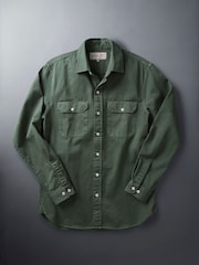 Aubin Normanby Cotton Twill Shirt - Image 22 of 23