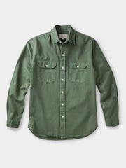 Aubin Normanby Cotton Twill Shirt - Image 5 of 7