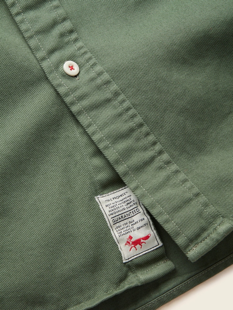 Aubin Normanby Cotton Twill Shirt - Image 7 of 7