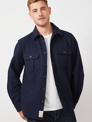 Aubin Lysaghts Wool Blend Overshirt - Image 1 of 1