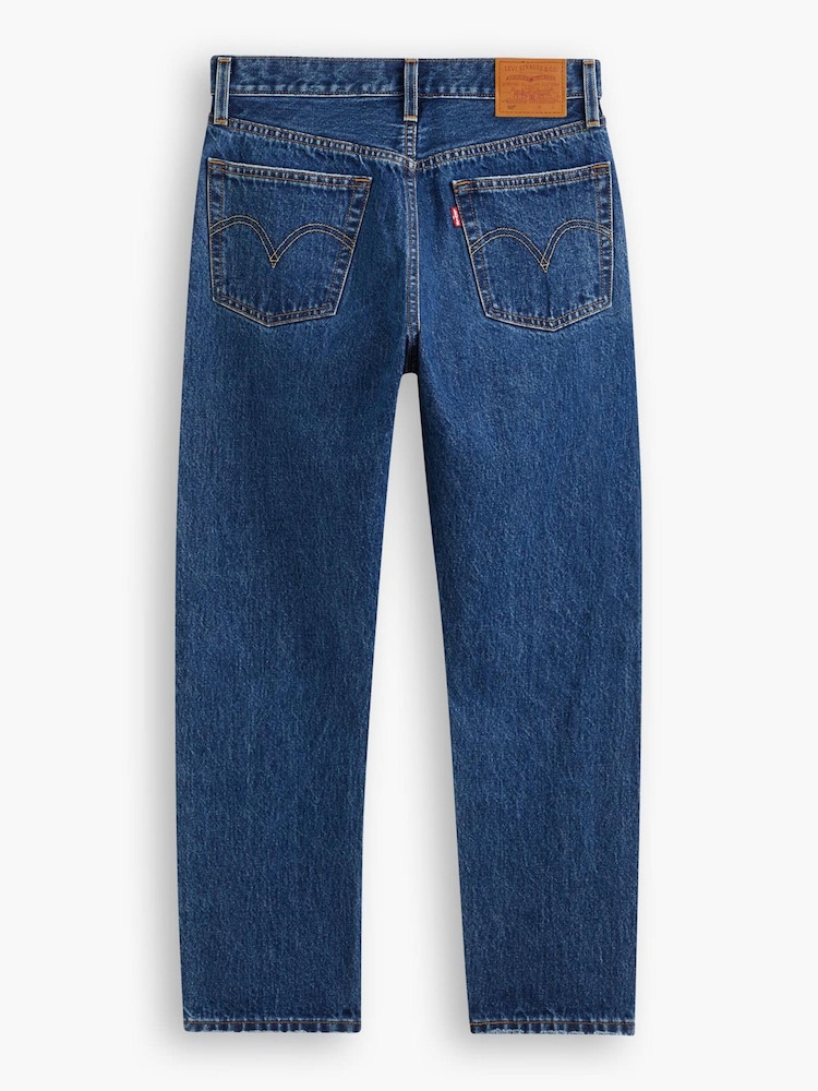 Levi's® Orinda Troy Horse Denim Blue 501® Crop Jeans - Image 5 of 7