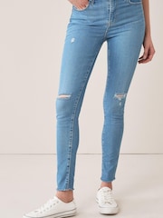 Levis High Waisted Skinny Jeans - Image 1 of 4