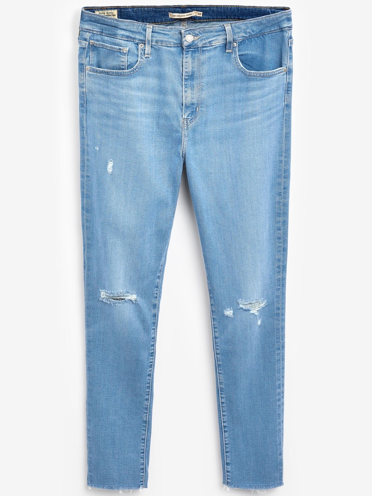 Levis High Waisted Skinny Jeans - Image 4 of 4