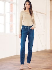 Levi's® Lapis Dark Horse 314™ Shaping Straight Jeans - Image 1 of 9