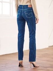 Levi's® Lapis Dark Horse 314™ Shaping Straight Jeans - Image 3 of 9