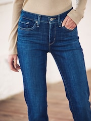 Levi's® Lapis Dark Horse 314™ Shaping Straight Jeans - Image 6 of 9