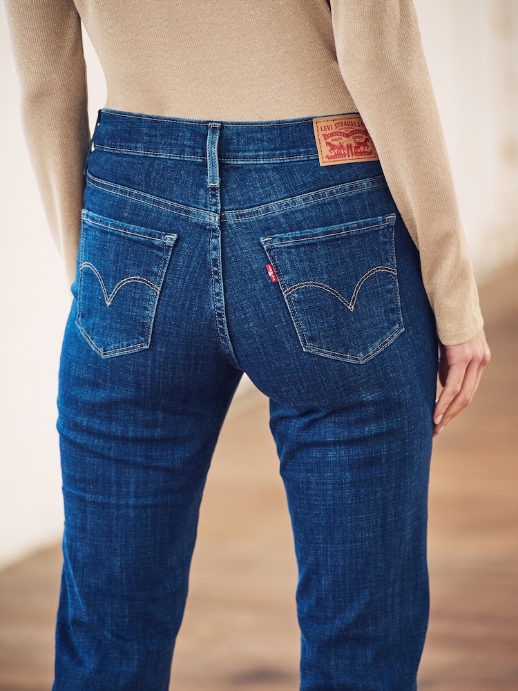 Levi's® Lapis Dark Horse 314™ Shaping Straight Jeans - Image 7 of 9