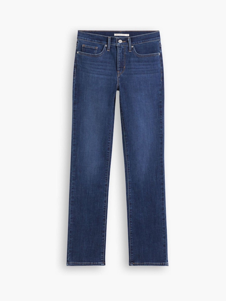 Levi's® Lapis Dark Horse 314™ Shaping Straight Jeans - Image 8 of 9