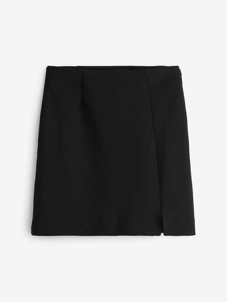 Black Mini Jersey Skirt - Image 5 of 5