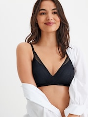 Black/White Light Pad Non Wire Lace Bras 2 Pack - Image 2 of 5