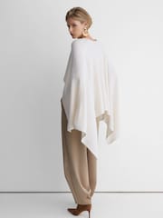 Atelier Wool-Cashmere Cape Knit Jumper - Bild 6 von 8