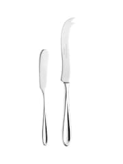 Sophie Conran Silver Rivelin Cheese and Butter Knife Set - Image 2 of 3