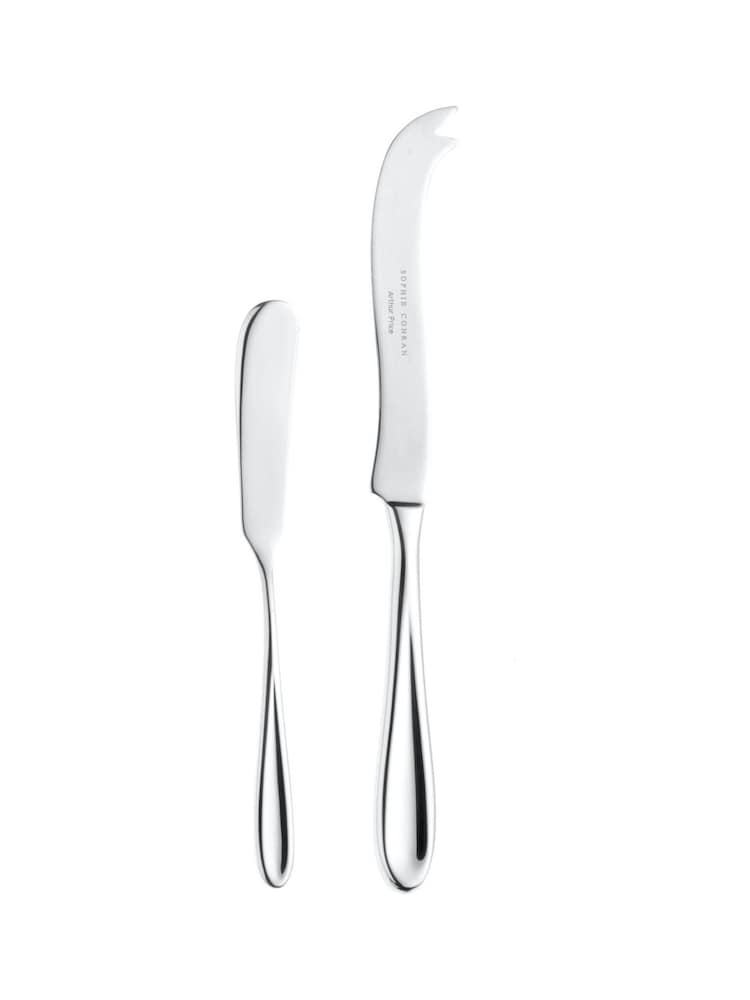 Sophie Conran Silver Rivelin Cheese and Butter Knife Set - Image 2 of 3