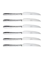 Monsoon Set of 6 Silver Mirage Steak Knives - Image 1 of 3