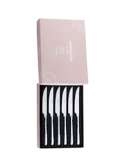 Monsoon Set of 6 Silver Mirage Steak Knives - Image 2 of 3