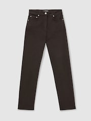 Reiss Grape Isabel Petite Slim-Leg Mid-Rise Jeans - Image 2 of 7