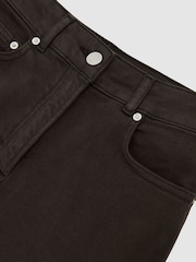 Reiss Grape Isabel Petite Slim-Leg Mid-Rise Jeans - Image 6 of 7