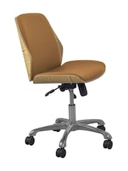 Jual Oak Universal Swivel Chair - Image 2 of 4