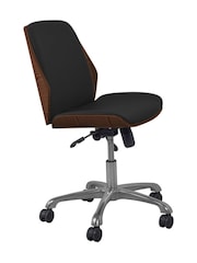 Jual Walnut Universal Swivel Chair - Image 2 of 5