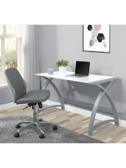 Jual Grey Universal Swivel Chair - Image 3 of 5