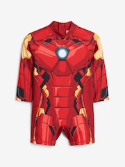 Iron Man Red Sunsafe Swimsuit (3mths-7yrs) - Image 5 of 8